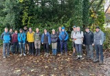 The group at the start The group at the start