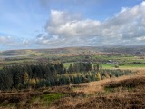 Looking over to Delph reservoir