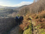 Off down the valley