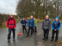 The group near the start The group near the start
