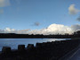 Clear sky at the end of the day