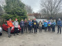 The group at the start The group at the start