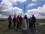 Trig bagging on Winter Hill