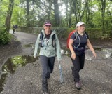 Striding out