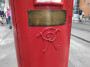 The bomb surviving postbox