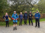 The group on the day
