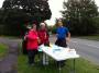  Tony and Barbara at Binbrook check point with a satisfied customer