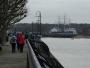  Land Ahoy!   Cutty Sark comes into view