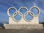  Olympic Rings marking site of 2012 sailing championships