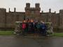 Motley crew about to set out from the castle to Bexhill on Sunday morning Motley crew about to set out from the castle to Bexhill on Sunday morning