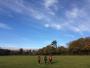 Azure skies once again, neatly bookending the weekend. Azure skies once again, neatly bookending the weekend.