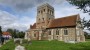  St Barnabas Church at Great Tey where we crossed the Essex Way