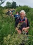Michael leading the Walk and Roy Photobombing it!