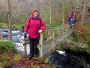 Rickery bridge over the Dorback Burn Rickery bridge over the Dorback Burn