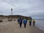  Our first lighthouse at the end of Lossiemouth beach