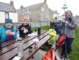  A drizzly lunch stop with more Walkers goodies