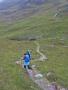Heading towards the impressive ravines of the Allt Grannda Heading towards the impressive ravines of the Allt Grannda