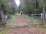 In interesting gate that discourages motorbike use in the Culbin Forest. In interesting gate that discourages motorbike use in the Culbin Forest.