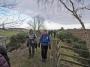 On the Logie section of the Dava Way On the Logie section of the Dava Way