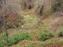 Walking around the Dunphail Castle ruins along the dried up hanging river bed© Dianne Mcleish Walking around the Dunphail Castle ruins along the dried up hanging river bed© Dianne Mcleish