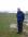 George at the Holy Island causway by Chris McDowell 