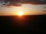   Sunset over Northumberlandia