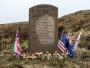 Memorial to fallen pilots near Hind Slack Top Memorial to fallen pilots near Hind Slack Top