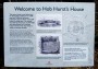  Hob Hursts house info board