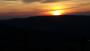  The sun sets over the Pennine hills