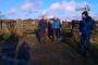 About to leave the bridleway About to leave the bridleway