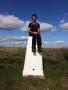  Anne and a trig point