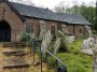 The crooked church at Cwmyoy The crooked church at Cwmyoy