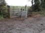 LDWA gate for Steve Singleton - from road LDWA gate for Steve Singleton - from road