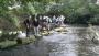 A stepping stone crossing A stepping stone crossing