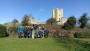 Group at Conisbrough Castle Group at Conisbrough Castle
