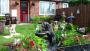 and a peculier front garden and a peculier front garden