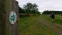 A reasonably well marked path A reasonably well marked path