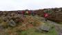 Ascending Burbage rocks (into a tornado) Ascending Burbage rocks (into a tornado)