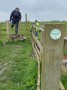 Back onto the bank after a bit of faffing Back onto the bank after a bit of faffing