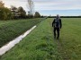 Ditches were high after storm... Ditches were high after storm...
