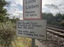 Trains in exess of 100 mph here Trains in exess of 100 mph here