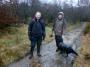 David and Andrew with Charlie the dog David and Andrew with Charlie the dog