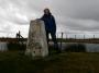  Jaqui at Freeholds Top trig point