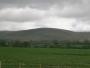 Through fields with Pendle Hill in the background Through fields with Pendle Hill in the background