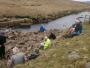 Lunch on the bank of Maize Beck Lunch on the bank of Maize Beck
