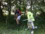 Garethhas to be careful crossing the wire! Garethhas to be careful crossing the wire!
