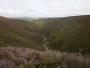 Looking down the dry Fiendsdale Water Looking down the dry Fiendsdale Water