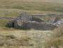Not much left of the shooting hut now Not much left of the shooting hut now