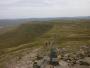 The path coming off Ingleborough towards Simon Fell The path coming off Ingleborough towards Simon Fell