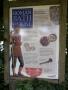 Roman baths info board Roman baths info board
